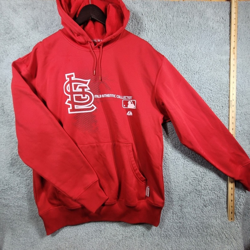 MAJESTIC ST‎ LOUIS CARDINALS HOODIE LARGE